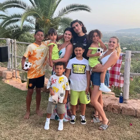 É sempre uma alegria estar com os netos❤️🥰