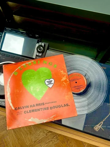 Record store day today! Clear vinyl BLESSINGS w/ @clementinetunes including @ket