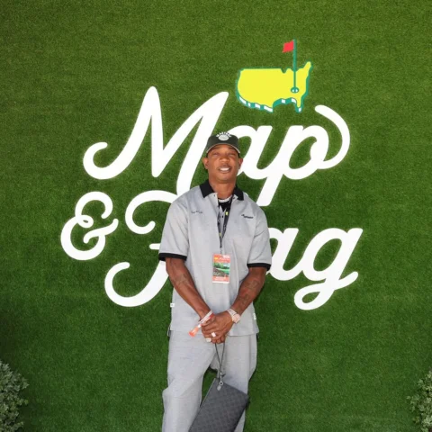 Augusta you owe me nothing… 🏌🏾💚 
Live from the Masters!!!