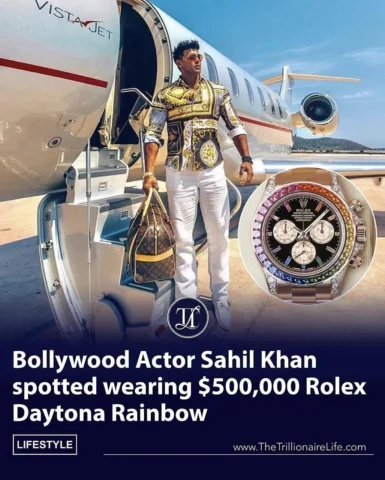 #Repost • @thetrillionairelife Bollywood actor and fitness icon Sahil Khan was r