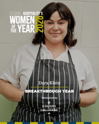 CODE’s Women of the Year ‘Breakthrough Year’ award, sponsored by @sanpellegrino_