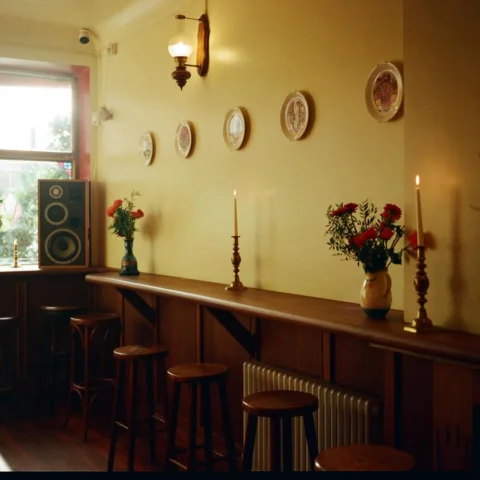 The first thing people remark upon when they enter the restaurant is the beautif