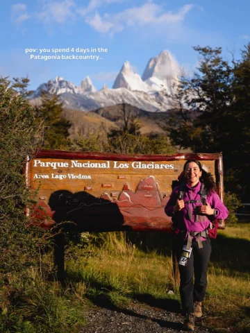 day 1 of 4 in the Patagonia backcountry—with 10 women on my 6th group trip!! 🥹�