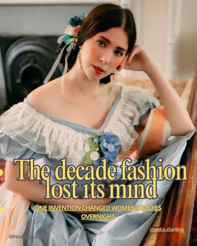 The 1850s really said what if your skirt had its own ZIP code?  Be honest would 