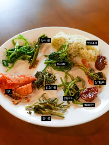 봄나물을 알려면 망경산사로 가라!🌿

눈개승마, 곰취, 삼잎국화, 부지깽이, 전호나물, 명이나물, 취나물로 절밥을 먹고 봐도 봐도 끝이 없는 