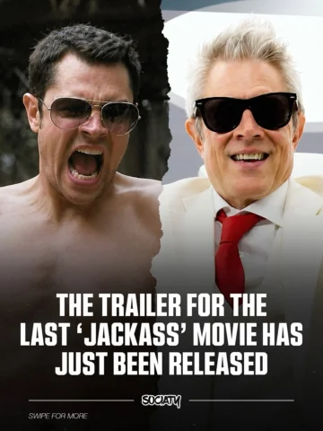 What a bittersweet feeling 🥹

The ‘Jackass: Best And Last’ movie releasing in t