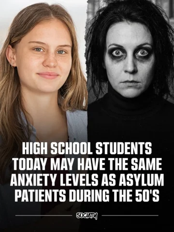 Research shows anxiety levels among high school students have risen sharply over