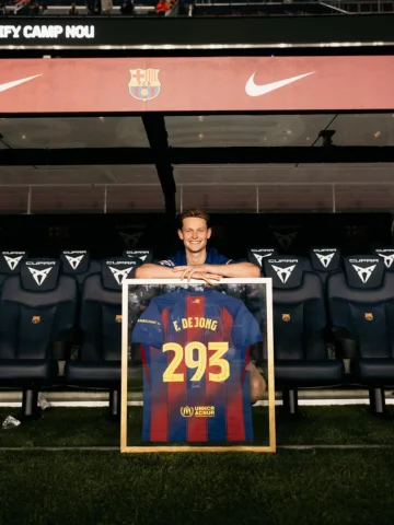 As a kid, I dreamed of one day playing for FC Barcelona. That I’m now the Dutch 