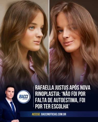 Rafaella Justus apresentou ao público nesta segunda-feira (27) o resultado de um