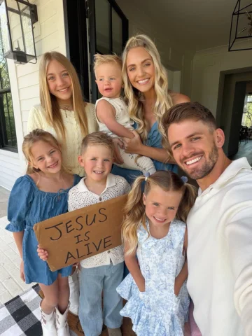 JESUS IS ALIVE. Happy Easter from the LaBrants!