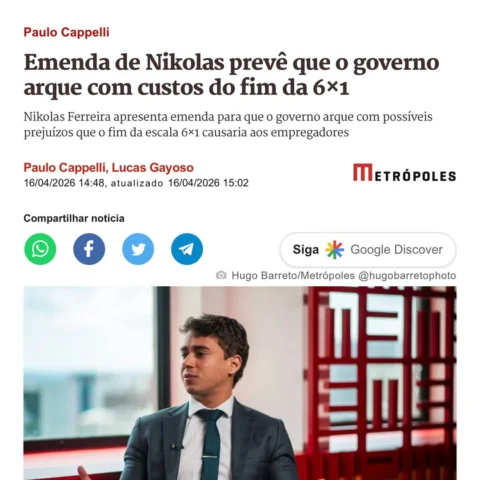 A mudança da escala precisa beneficiar o trabalhador: para ele ter tempo de cuid