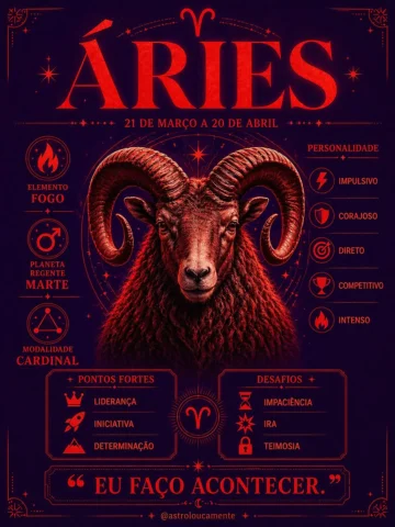 Gente, vem conferir esses infográficos dos signos que eu fiz usando o @chatgptbr