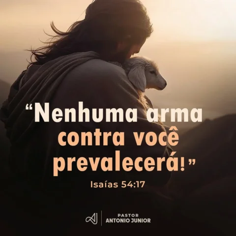 A Bíblia diz: 📖 "Nenhuma arma forjada contra você prevalecerá, e você refutará 
