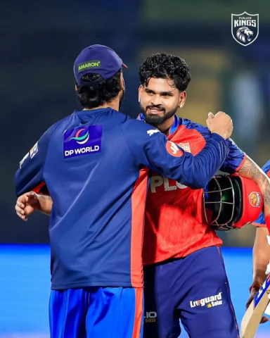 Yessss yesss yesss !!!! What a game ❤️ Congratulations @punjabkingsipl & @klrahu