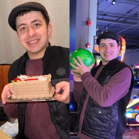 Birthday today! I’m officially 32! Had brunch at @thenosh905 and played a game o