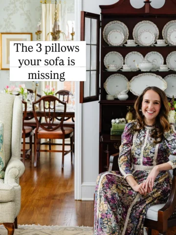 Sometimes all a room needs is one bold move. Comment PILLOW and I’ll send you th