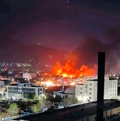 A hospital bombed in Afghanistan during Ramadan by Pakistan…
Where is internatio