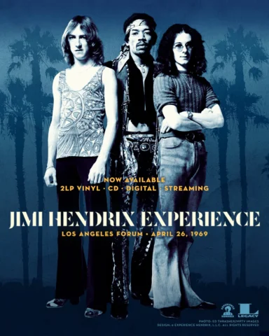 Available on 2LP Vinyl, CD, Digital, Streaming and in Dolby Atmos, The Jimi Hend