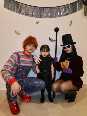 Chucky, Merlina & Willy Wonka 🍫♥️