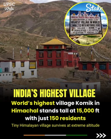 High in the cold desert of Spiti Valley lies a place that feels almost unreal-Ko