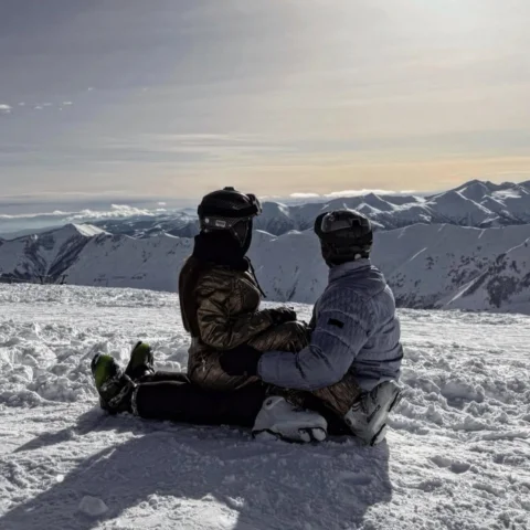 Skier en Géorgie ça c’est fait ✔️🇬🇪❤️
