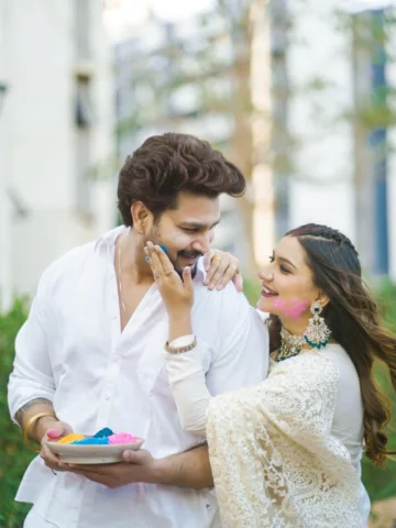 Ishq ke sabhi rang mubarak 🦢 #happyholi

Jewellery @chinar_jewels 
Photography 