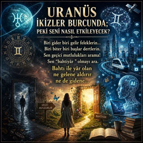 Uranüs’ün İkizler burcuna geçişiyle birlikte dünya yalnızca teknolojik olarak de