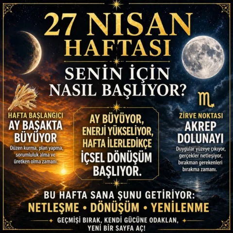 Koç: Haftaya Ay Başak burcundayken girmen günlük işlerinde ve sağlığında oldukça