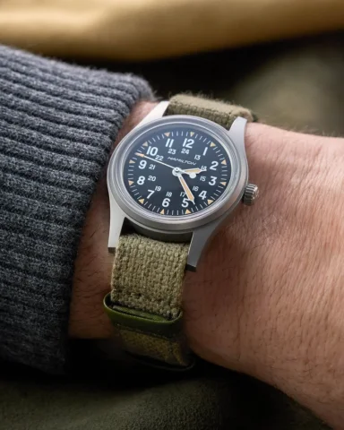 Hamilton introduces the Khaki Field Mechanical America 250 US Edition.

Created 