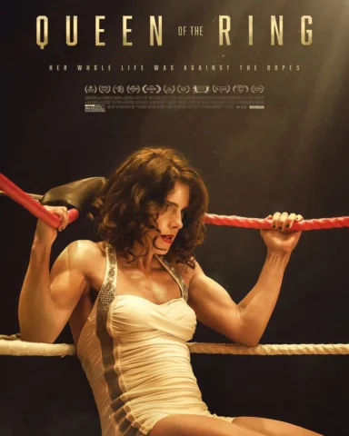 IT’S HERE! Queen of the Ring now on demand and back in theaters. 🍿🤼‍♀️ Celebra