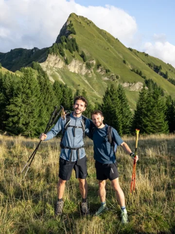 J’ai enfin fait une belle rando sportive dans les Alpes avec le coach Domingo, l