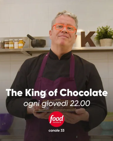 Il regno del cioccolato ha un solo Re 👑 

#TheKingOfChocolate ogni giovedì alle