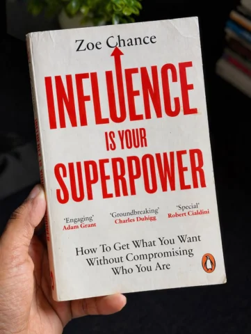 Influence Is Your Superpower 

I was tired of being told that getting what you w