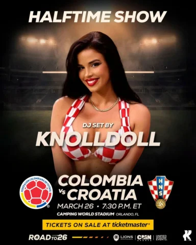 Dream come true 🇭🇷 Playing the Halftime Show for Croatia vs Colombia at @campi