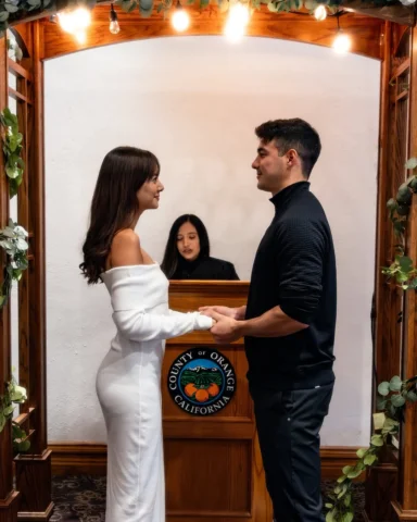 On December 30th, we decided to get our marriage license sorted out at the Old O