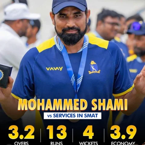 🏏 🏏🏏🏏

#SyedMushtaqAliTrophy #PlayerOfTheMatch #Mdshami11 #shami