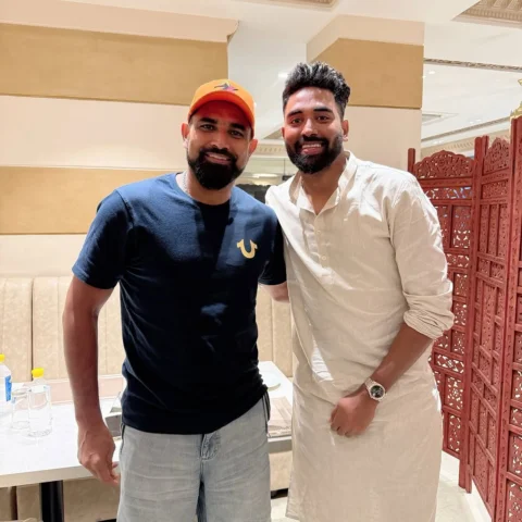 Mohammad Siraj hosting Me and teammates to his restaurant would be a fantastic w
