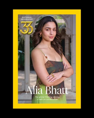 Ever since she was a child, actress and National Geographic 33 changemaker @alia