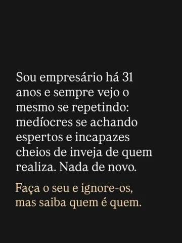 Pega esse bilhete, aí…