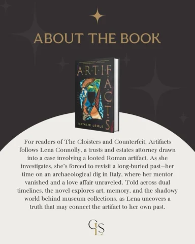 Our June 3 Chicago Literary Salon turns its focus to Artifacts—a gripping debut 