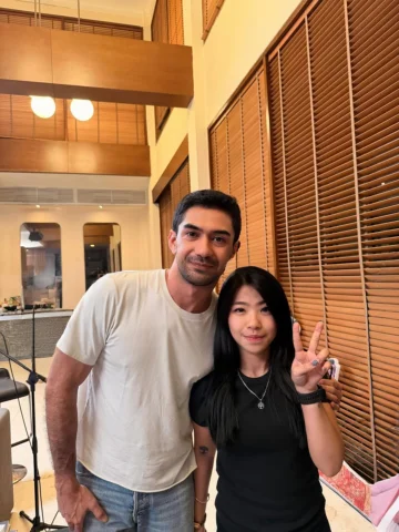 Finally met someone I’ve admired for so long 🤍
So many of your films have staye