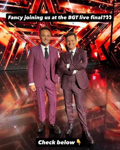 Win the ultimate @bgt experience!🤩

✨Be our special guest at the LIVE FINAL on 