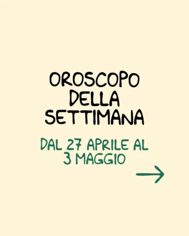 Commenta con un 🍀 per rendere più fortunata la tua settimana.

Buongiorno ☀️
