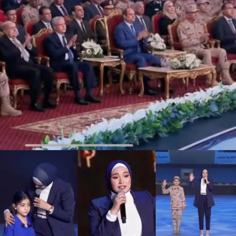 من حسن حظي وحب ربنا ليا إنه خلاني اكون صوت من اصوات وطني واشارك في يوم الشهيد مع
