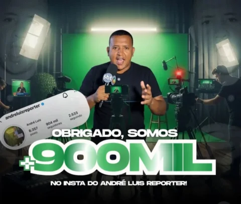 ja somos 900 mil seguidores. Muito obrigado a todos. Gratidão. 🙏🏼🙏🏼🙏🏼