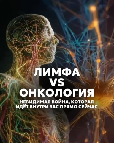 Онкология VS лимфа
⠀
Лимфа играет критически важную роль в защите от раковых кле