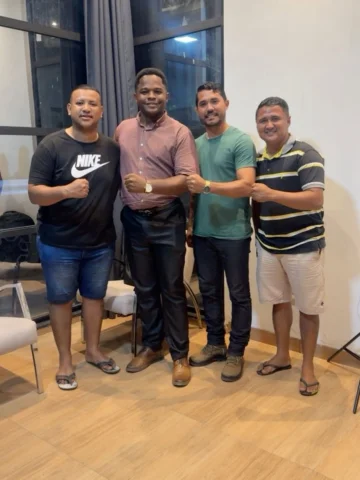 Momento precioso e de muita comunhão ao lado dos meus amigos de infância @andrel