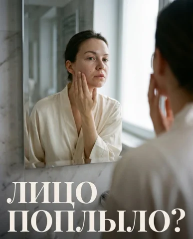 Утро, зеркало и чувство, что тебя подменили 🤯

Глаза не открываются до конца. Щ