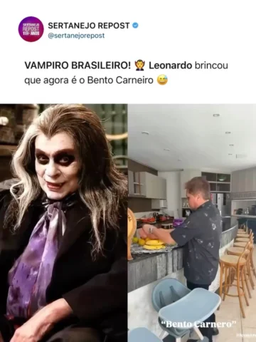 O @leonardo é o melhor kkkkkk😅🧛‍♂️