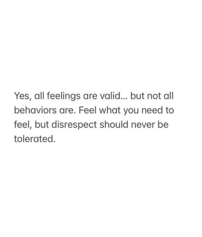 Not all behaviors are!!